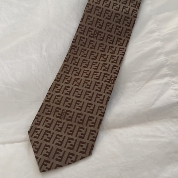 Fendi Other - Brand New Fendi Boys Logo Tie | Designer Italian Luxury | Statement Accessory